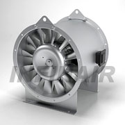 Inline Vane Axial Fan -  Propeller Type M